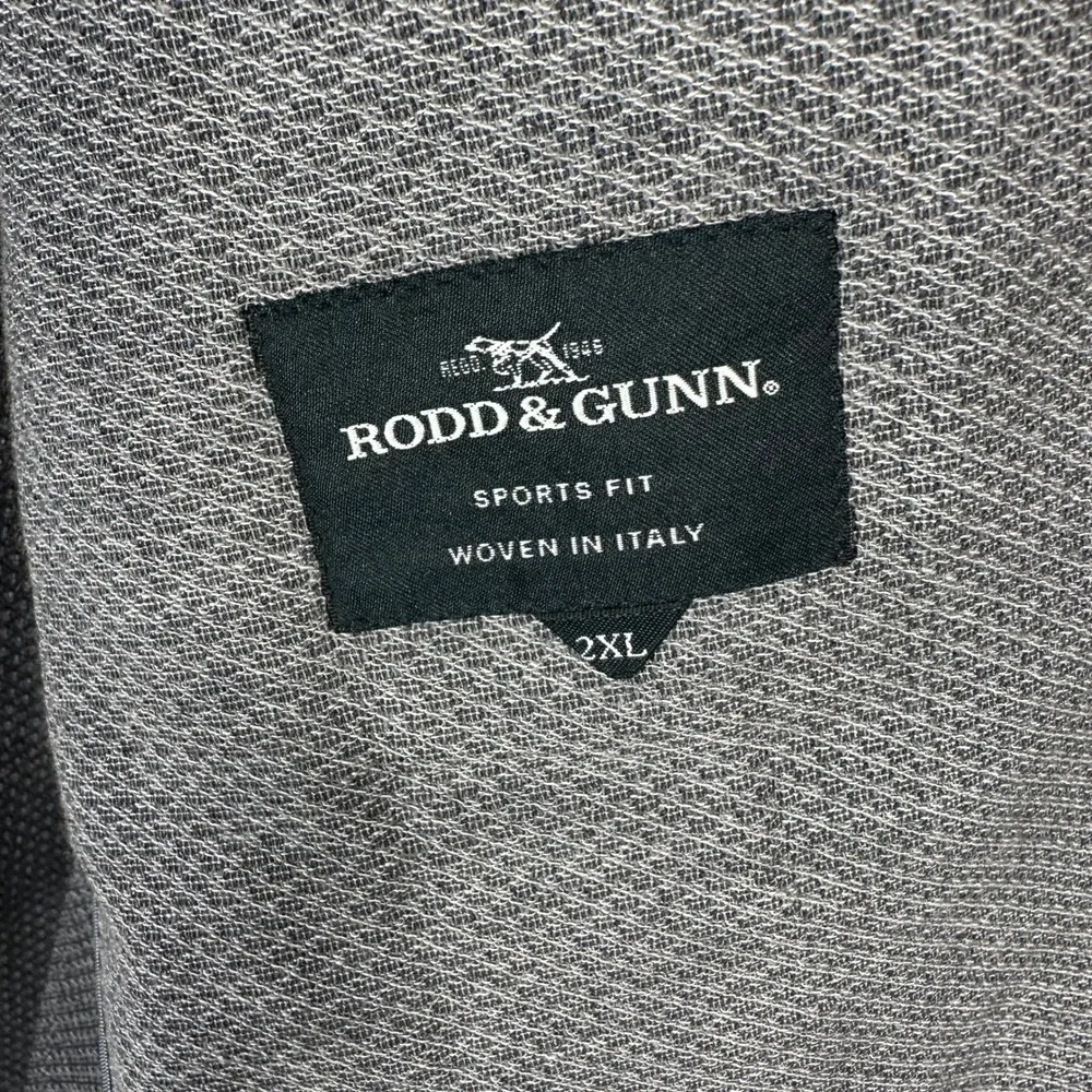 Rodd & Gunn Fife Street Jacket Grey Virgin‎ Wool Blend Blazer XXL 004909-02 New